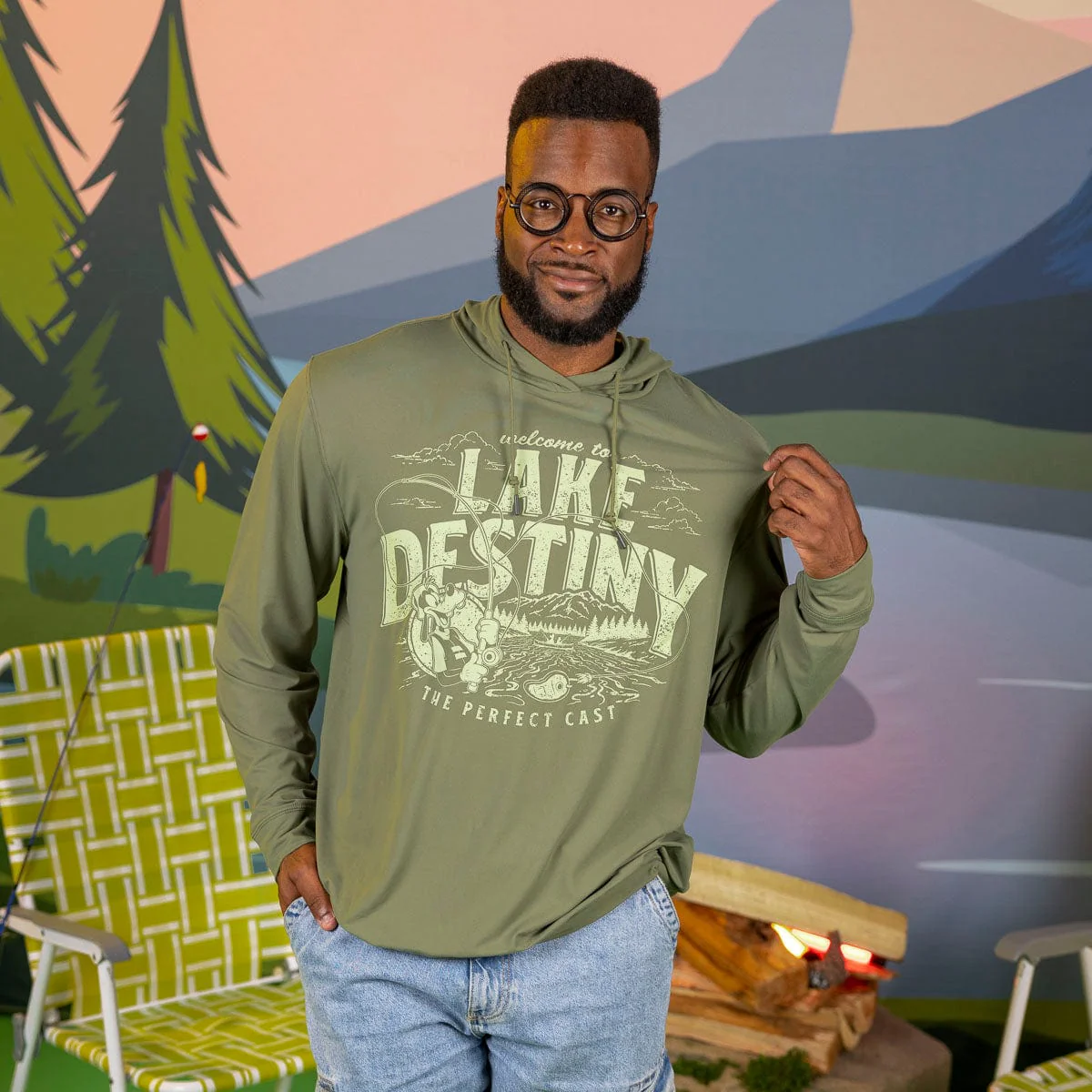 Disney's A Goofy Movie "Lake Destiny" – Performance Hoodie - Image 3