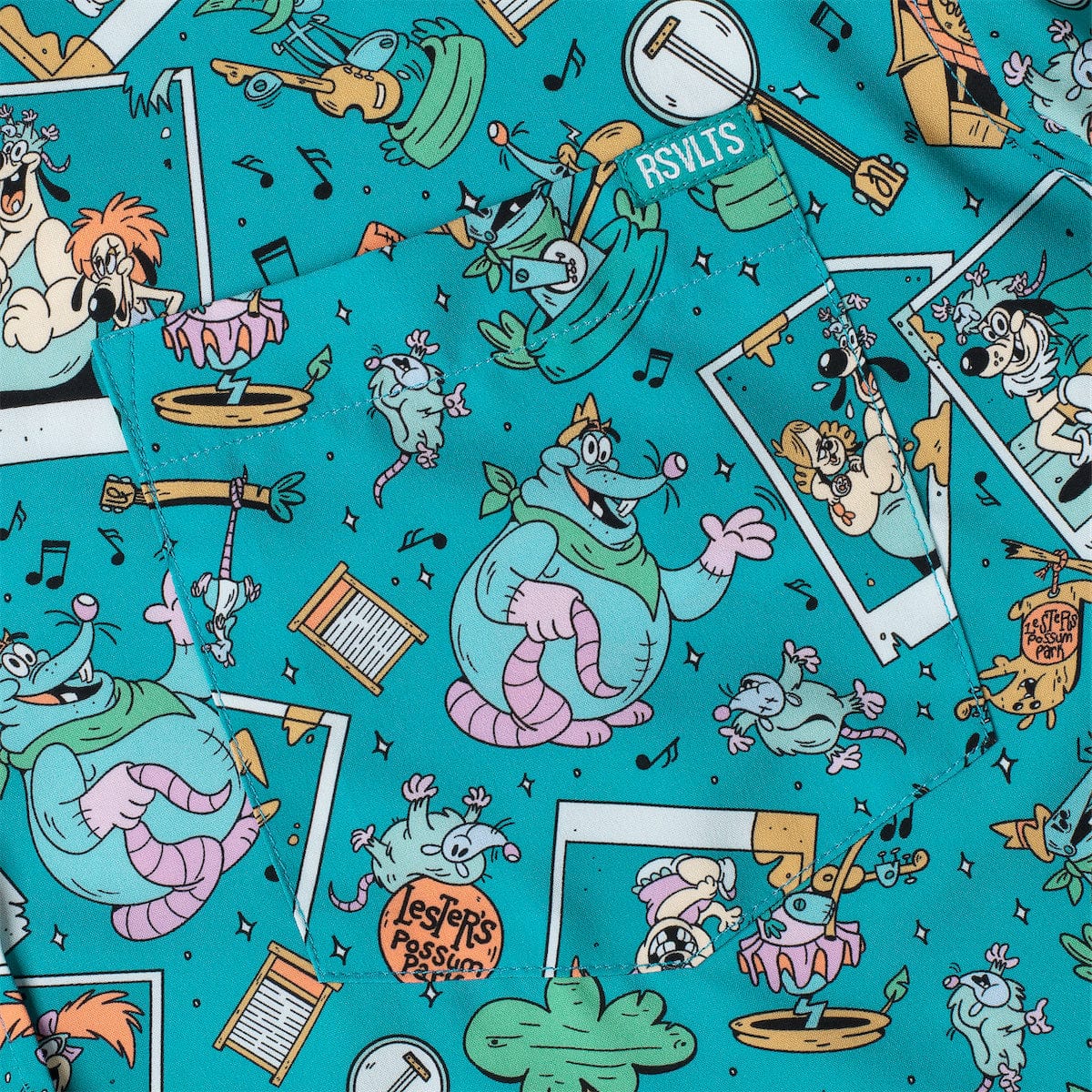 Disney’s A Goofy Movie "Lester’s Possum Park" – KUNUFLEX Short Sleeve Shirt - Image 4