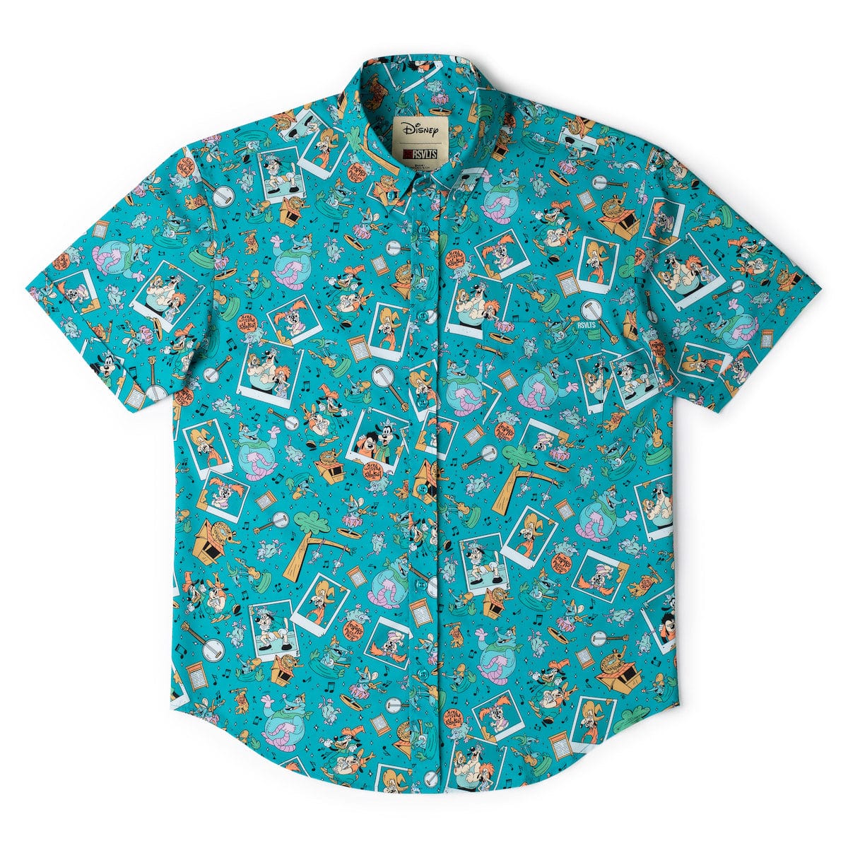 Disney’s A Goofy Movie "Lester’s Possum Park" – KUNUFLEX Short Sleeve Shirt - Image 6