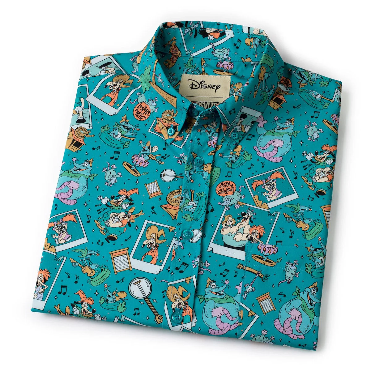 Disney’s A Goofy Movie "Lester’s Possum Park" – KUNUFLEX Short Sleeve Shirt - Image 9