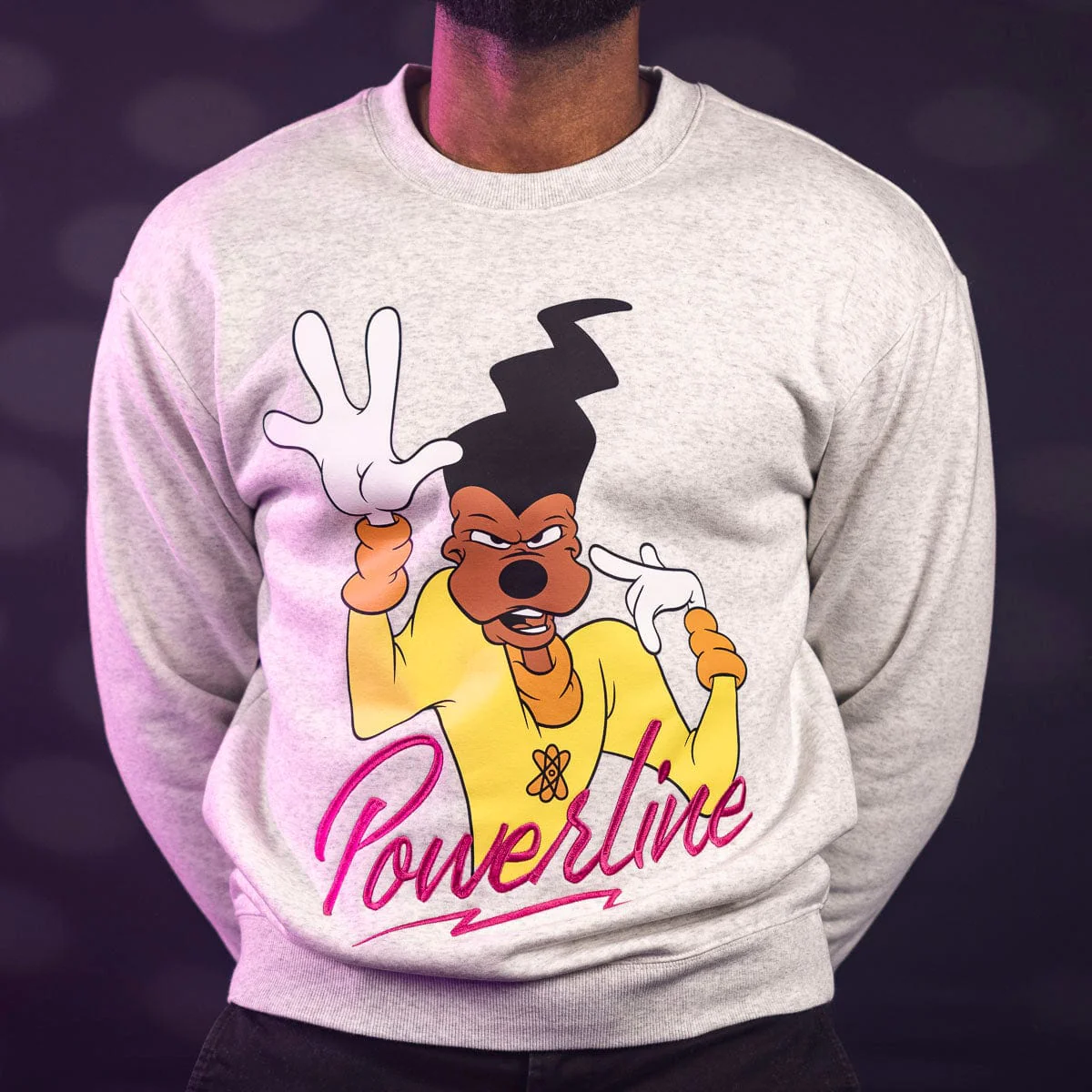 Disney's A Goofy Movie "Powerline" – Crewneck Sweatshirt - Image 8