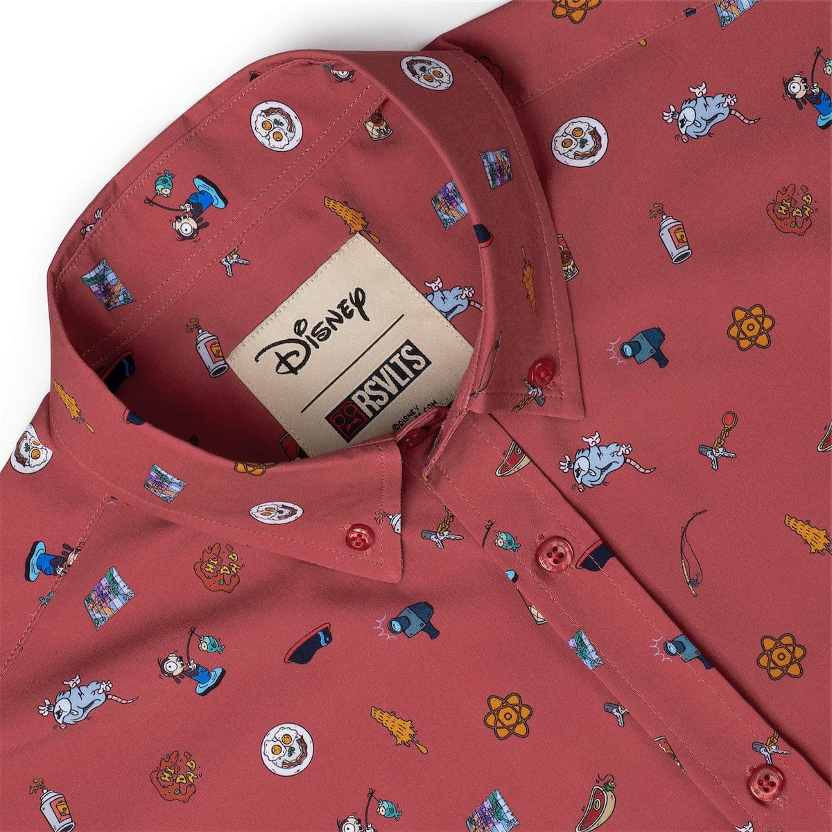 Disney’s A Goofy Movie "Road Trip Trinkets" – KUNUFLEX Short Sleeve Shirt - Image 6