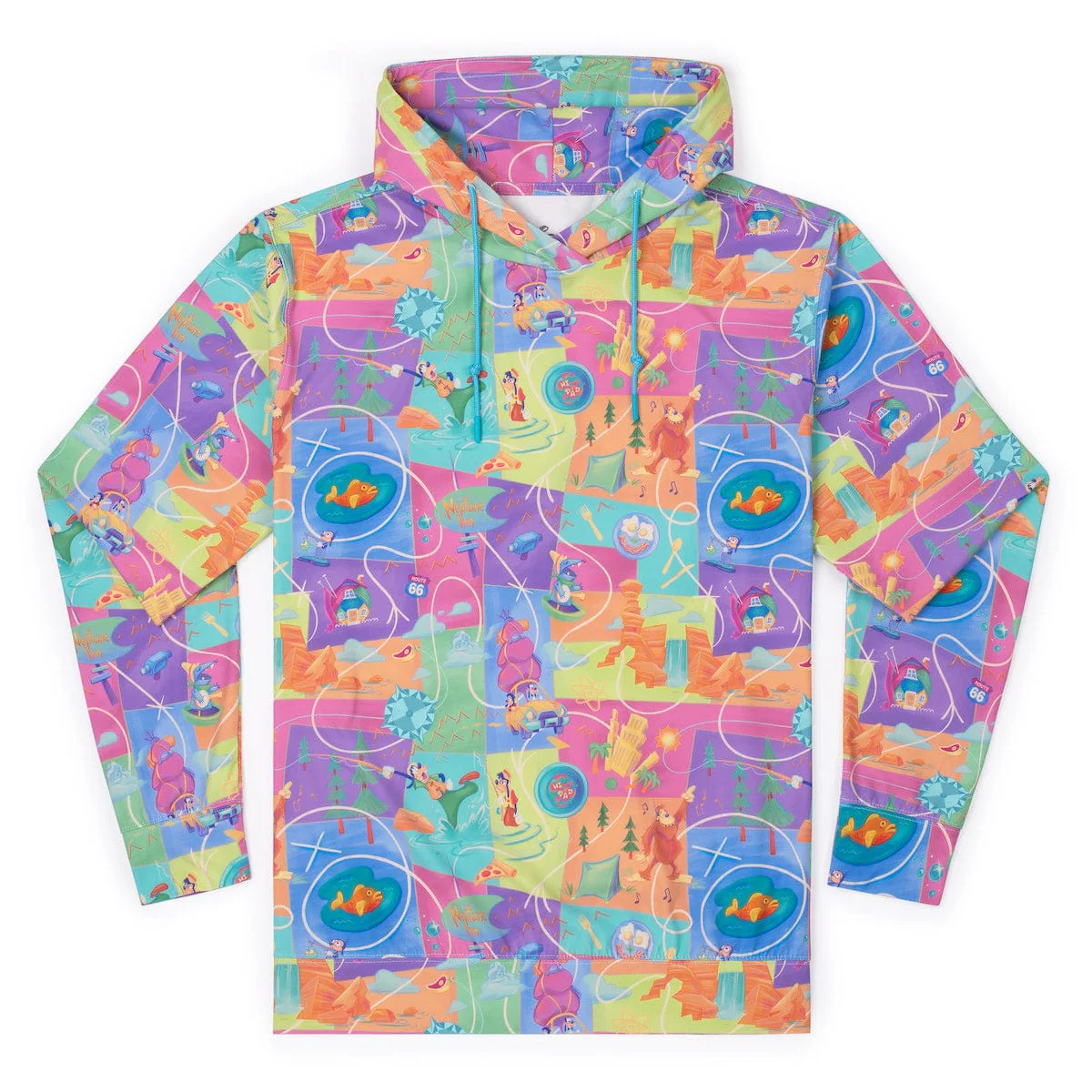 Disney’s A Goofy Movie "The Open Road" – Performance Hoodie