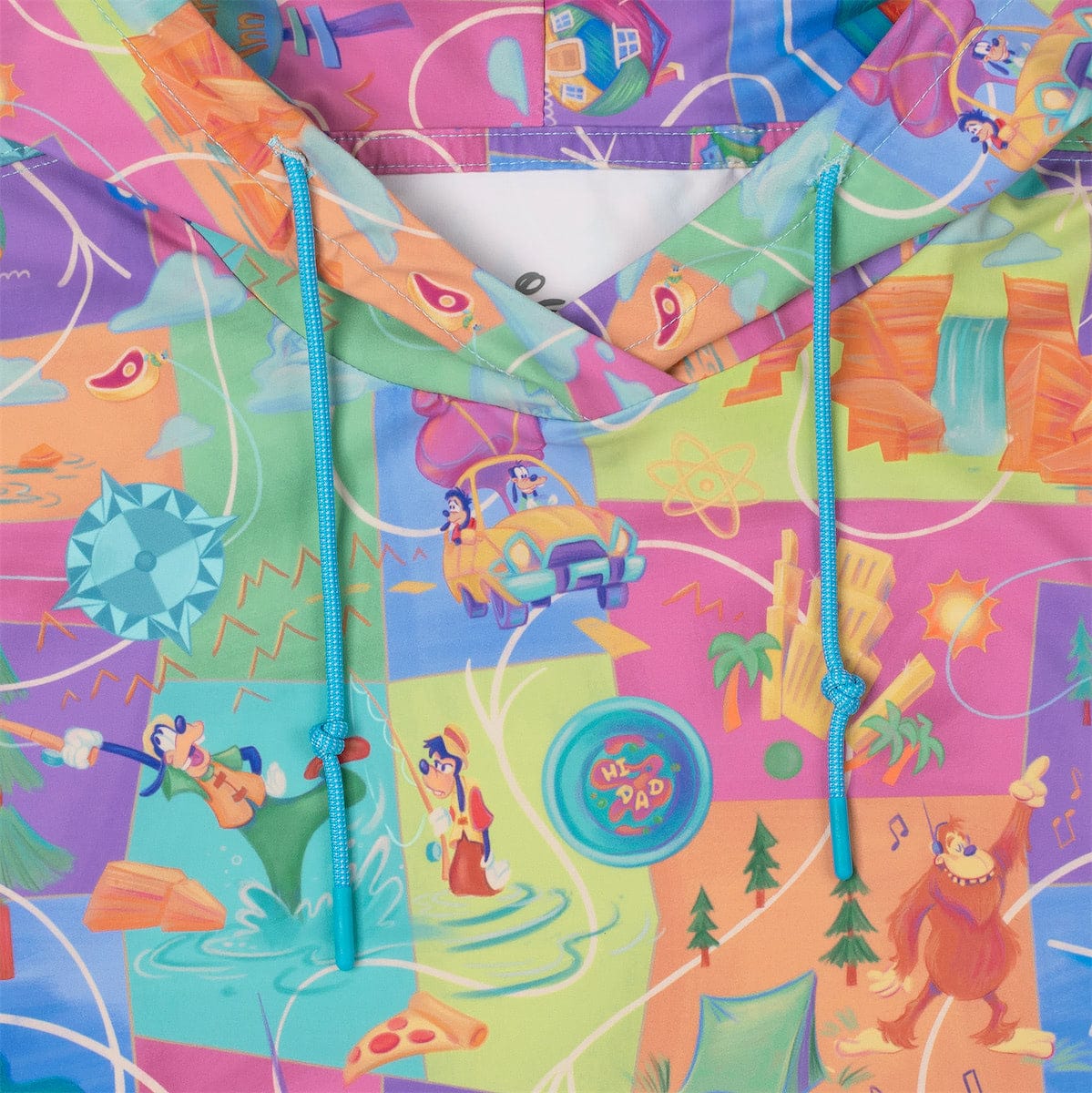 Disney’s A Goofy Movie "The Open Road" – Performance Hoodie - Image 3