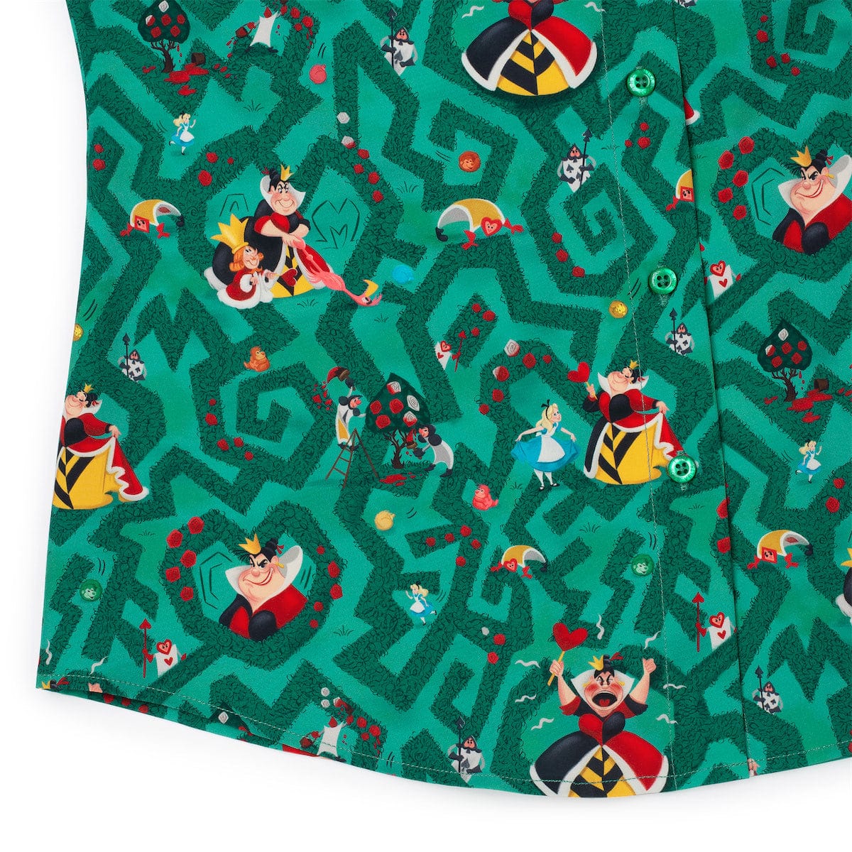 Disney "Off with Their Heads!" – Women's KUNUFLEX Short Sleeve Shirt - Image 6