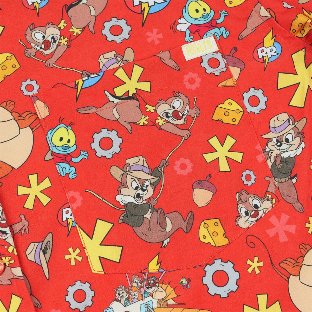 Disney's Chip 'n Dale Rescue Rangers "Ranger Roundup" – KUNUFLEX Short Sleeve Shirt - Image 3