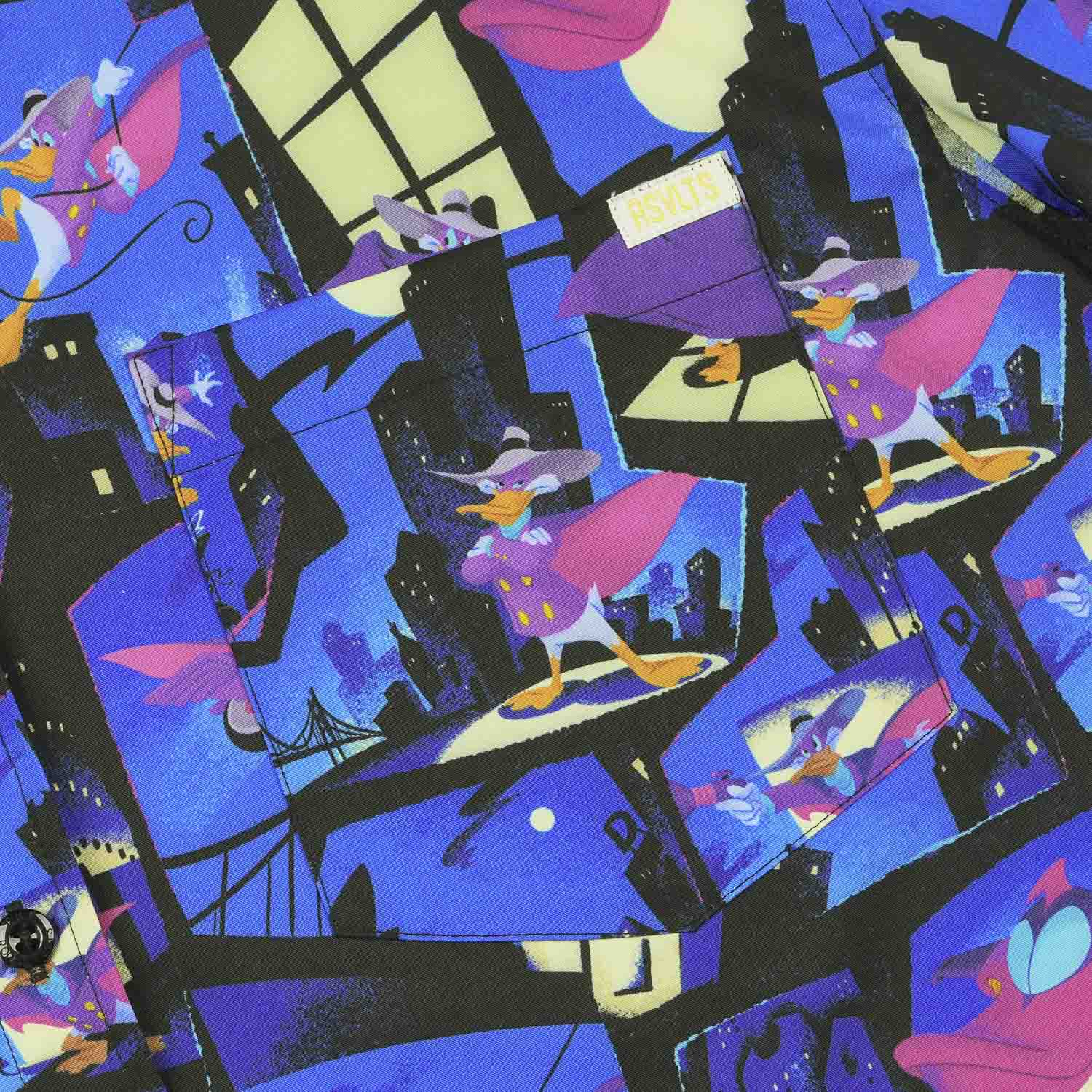 Disney’s Darkwing Duck "The Duck Night" – KUNUFLEX Short Sleeve Shirt - Image 3