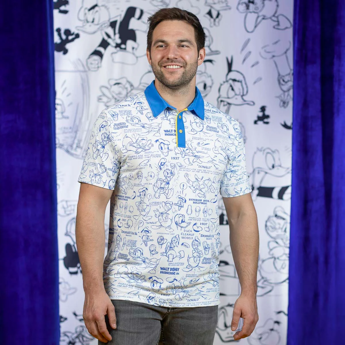 Disney’s Donald Duck 90th "Designing Donald" – All-Day Polo - Image 3