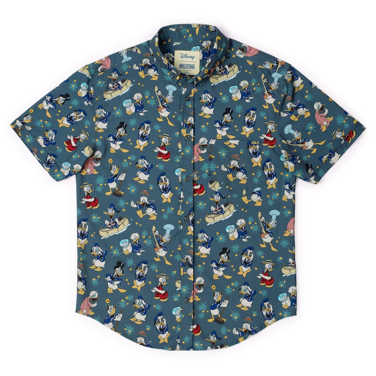 Disney’s Donald Duck 90th "Quackin' Us Up" – KUNUFLEX Short Sleeve Shirt - Image 4