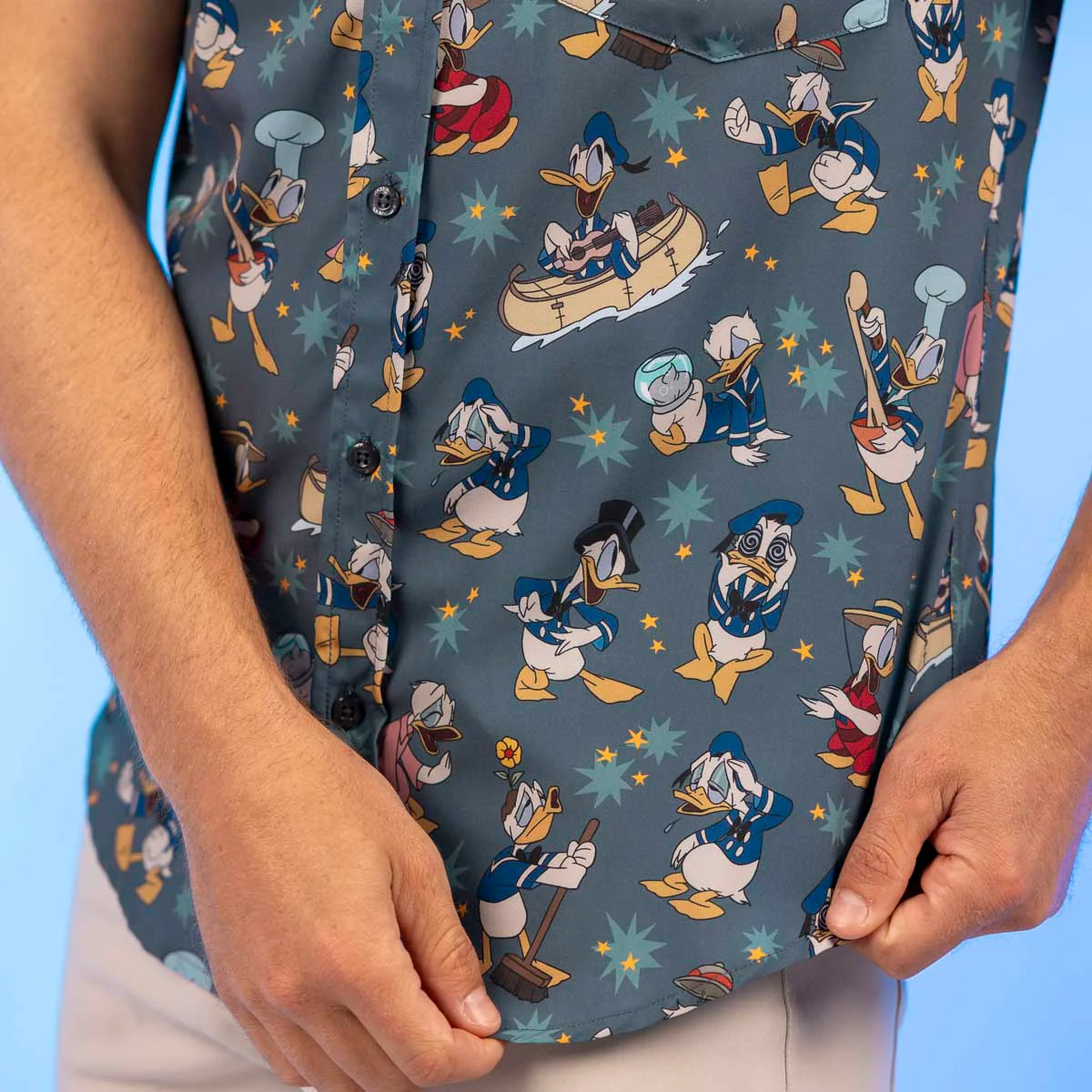 Disney’s Donald Duck 90th "Quackin' Us Up" – KUNUFLEX Short Sleeve Shirt - Image 5