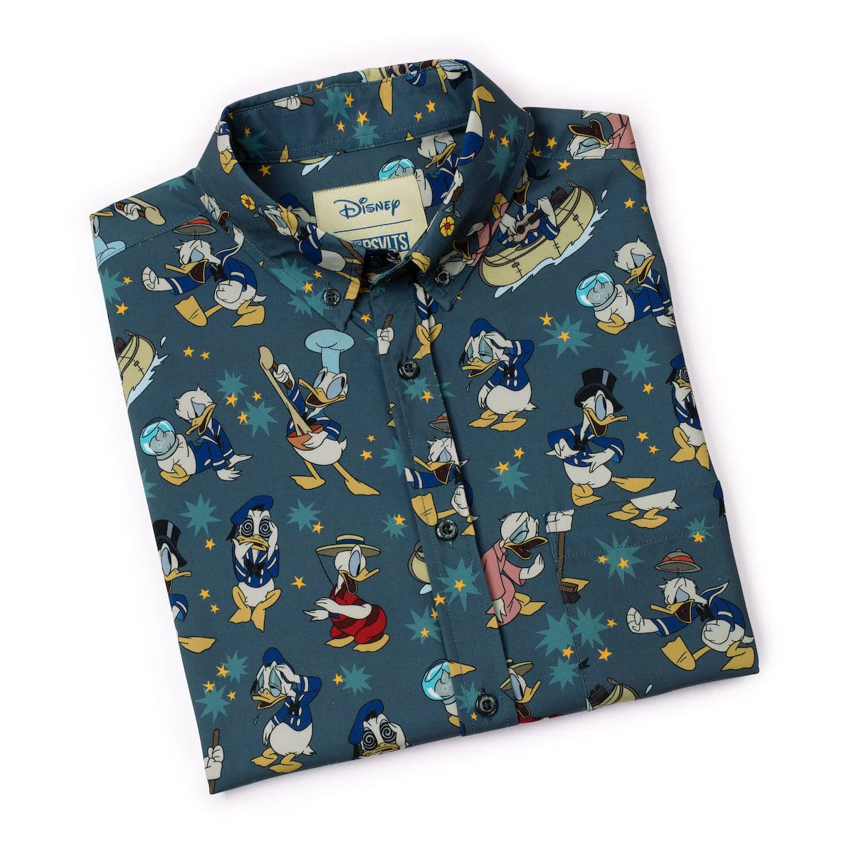Disney’s Donald Duck 90th "Quackin' Us Up" – KUNUFLEX Short Sleeve Shirt - Image 8
