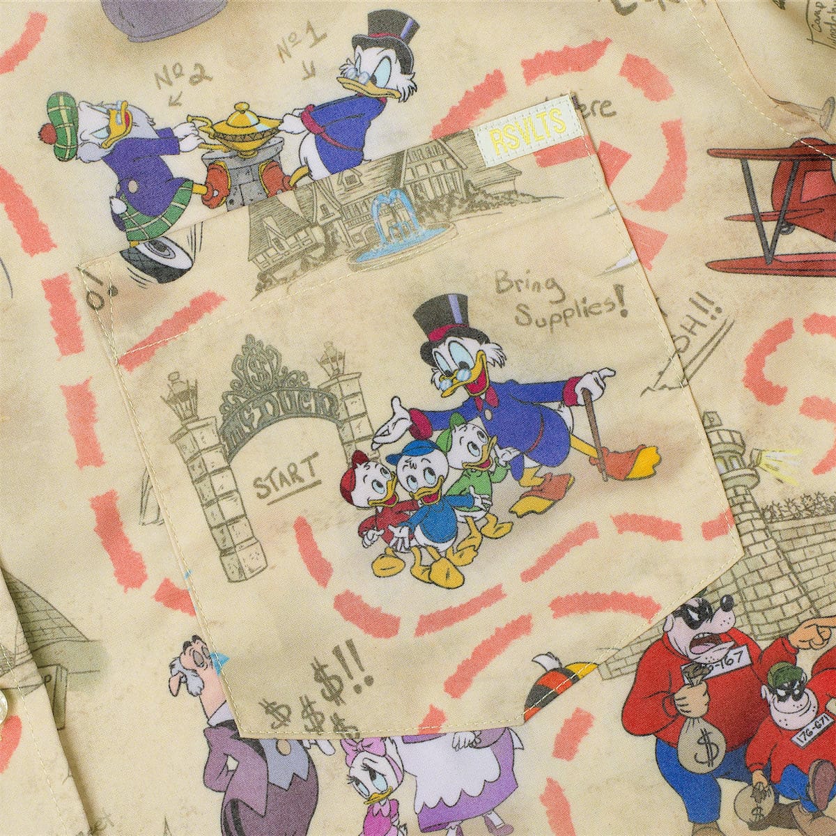 Disney’s DuckTales "Birds of a Treasure" – KUNUFLEX Short Sleeve Shirt - Image 3