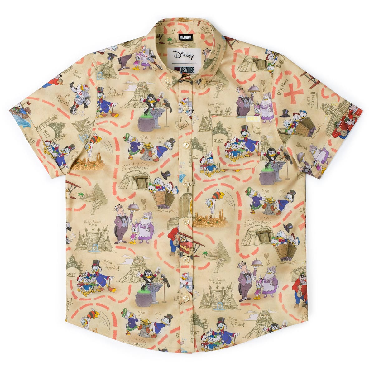 Disney’s DuckTales "Birds of a Treasure" – Youth KUNUFLEX Short Sleeve Shirt