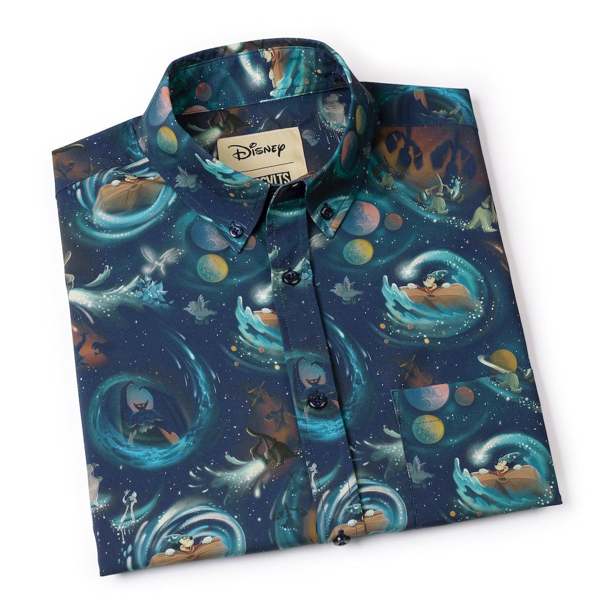 Disney’s Fantasia 85th Anniversary "Across the Cosmos" – KUNUFLEX Short Sleeve Shirt - Image 9