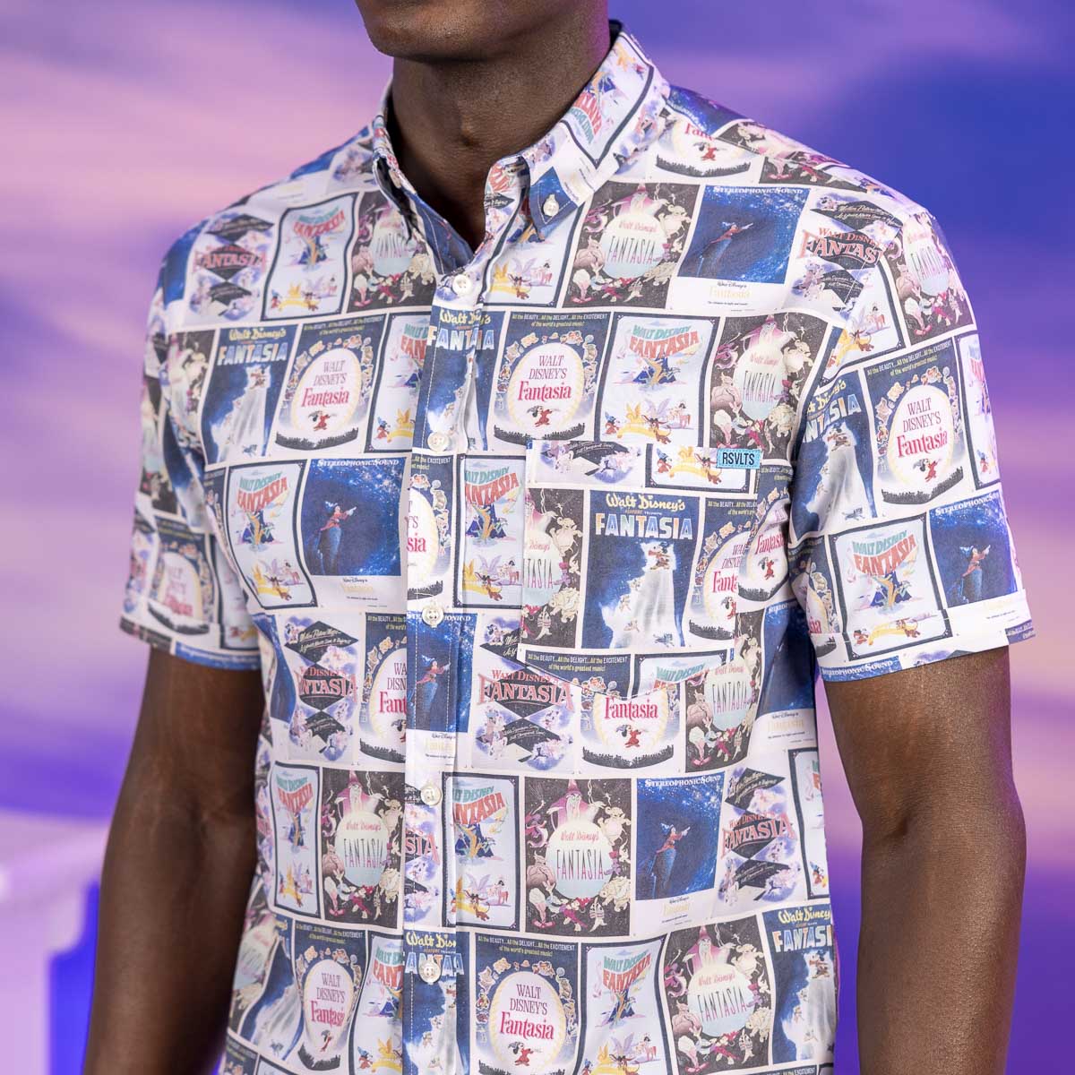 Disney’s Fantasia 85th Anniversary "Beauty, Delight & Excitement!" – KUNUFLEX Short Sleeve Shirt - Image 4