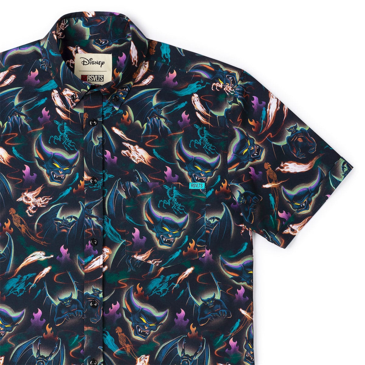 Disney’s Fantasia 85th Anniversary "Fright on Bald Mountain" – KUNUFLEX Short Sleeve Shirt