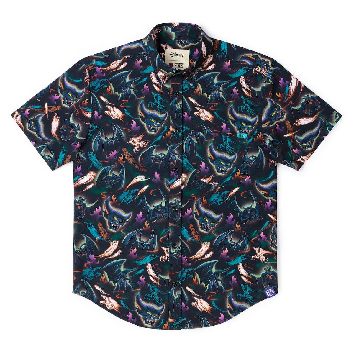Disney’s Fantasia 85th Anniversary "Fright on Bald Mountain" – KUNUFLEX Short Sleeve Shirt - Image 5