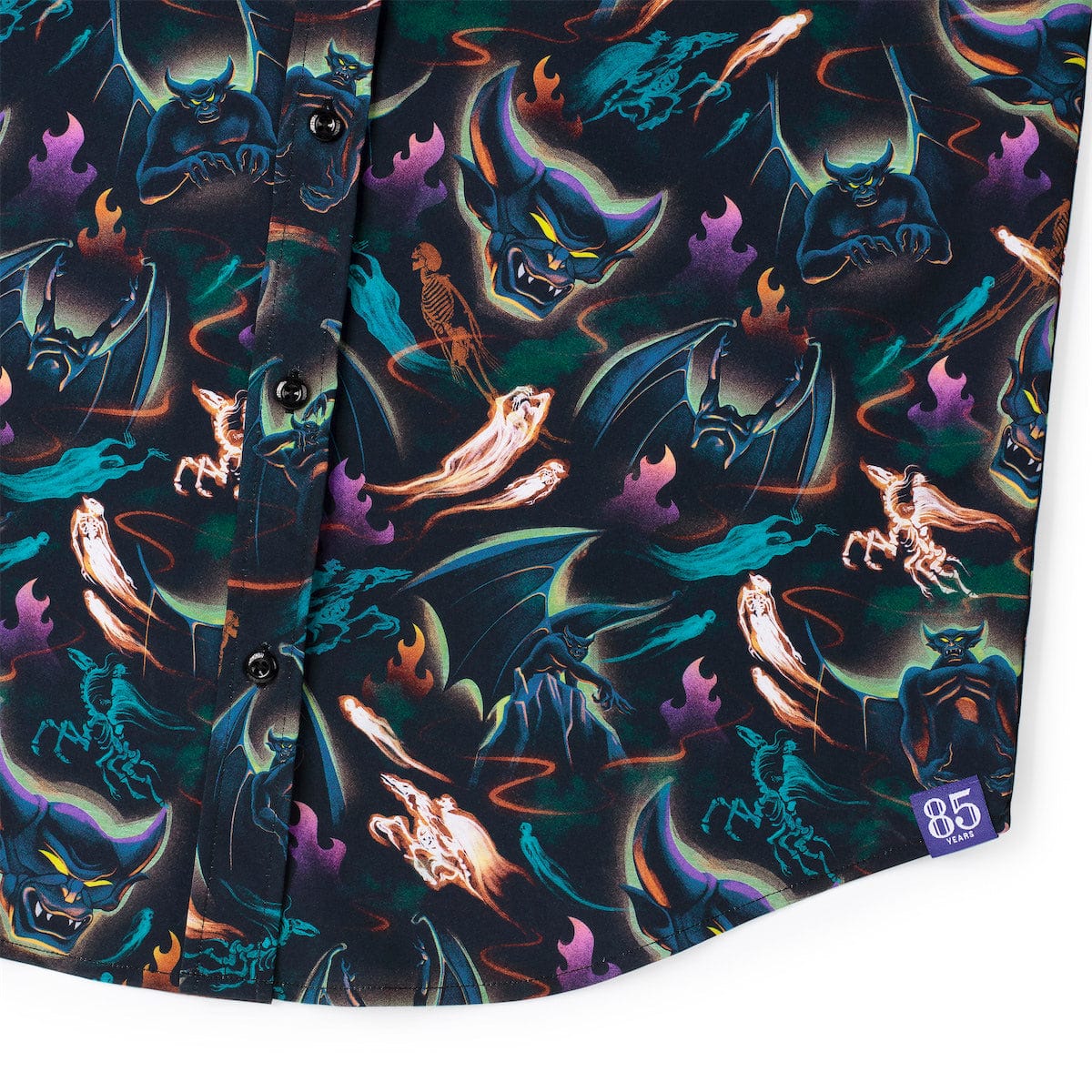 Disney’s Fantasia 85th Anniversary "Fright on Bald Mountain" – KUNUFLEX Short Sleeve Shirt - Image 8