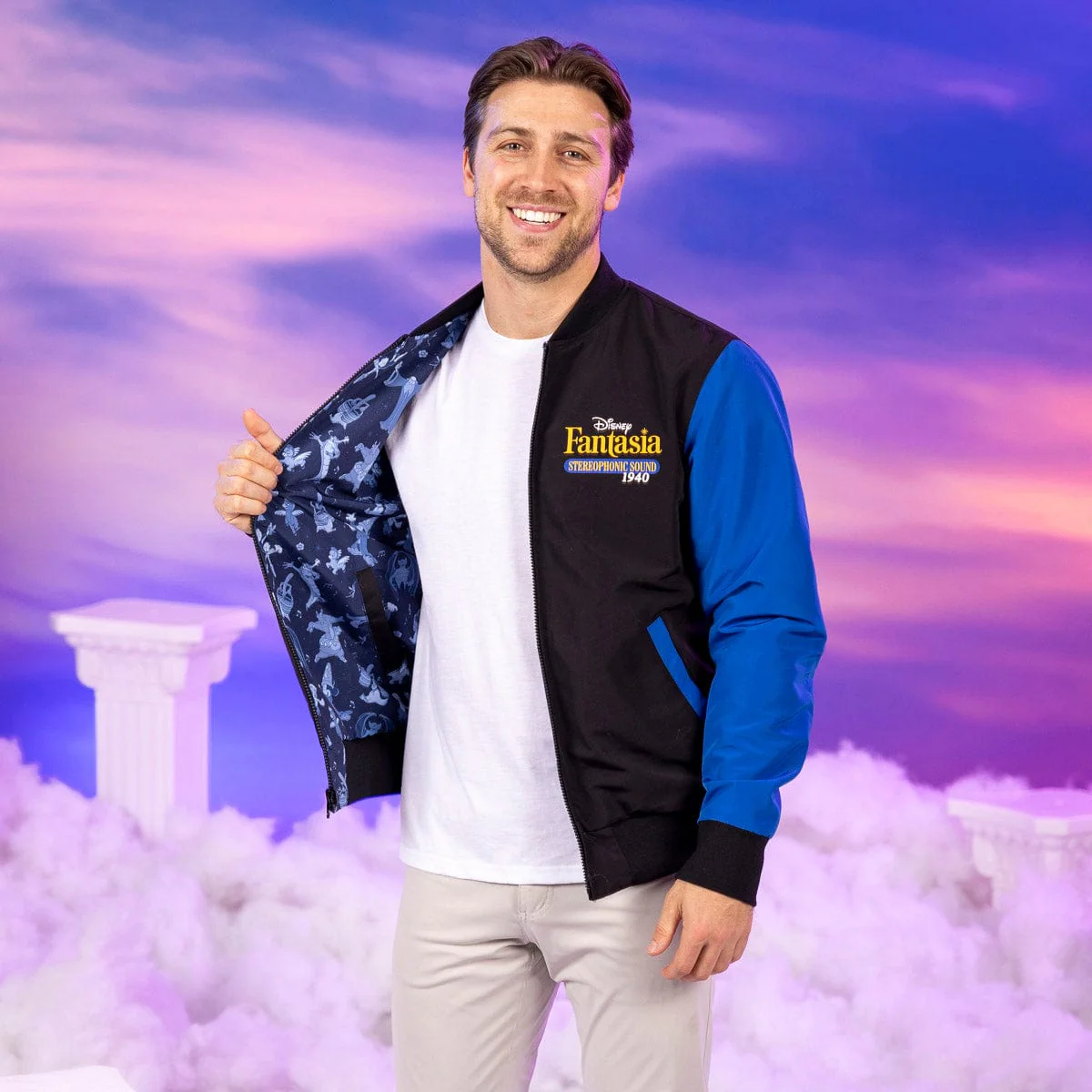 Disney’s Fantasia 85th Anniversary "Stereophonic Sound" – Reversible Bomber Jacket - Image 10
