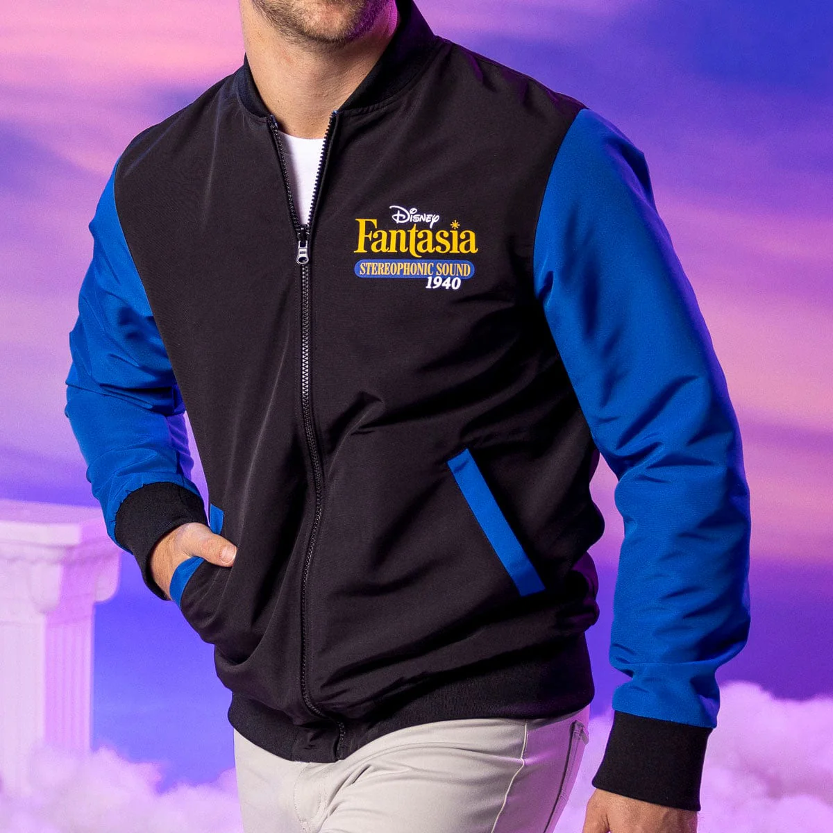 Disney’s Fantasia 85th Anniversary "Stereophonic Sound" – Reversible Bomber Jacket - Image 2