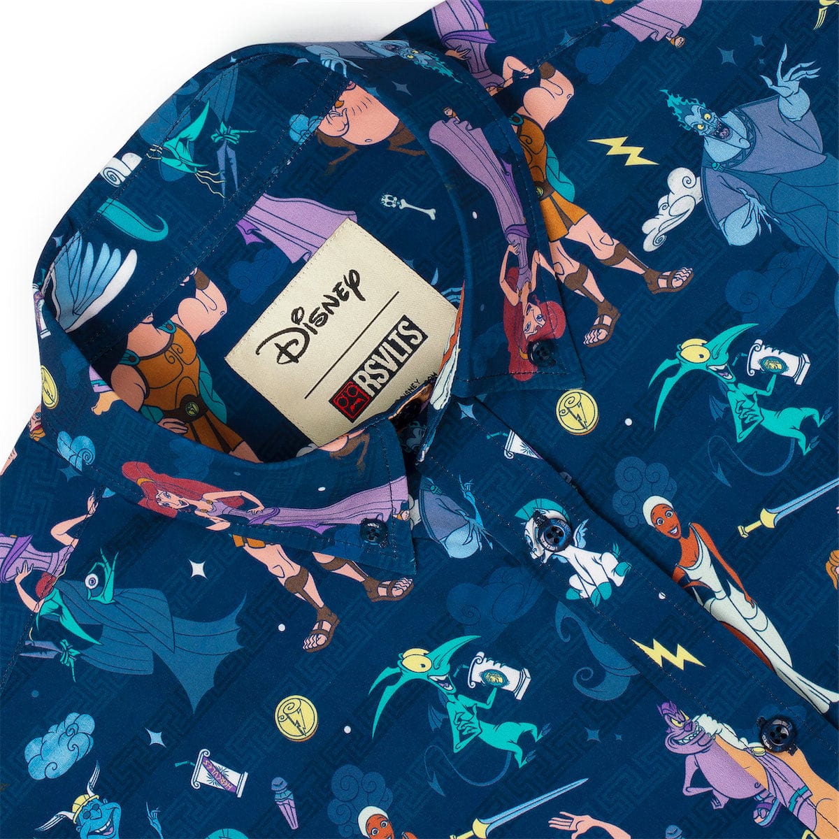 Disney’s Hercules "Grecian Gallery" – KUNUFLEX Short Sleeve Shirt - Image 6