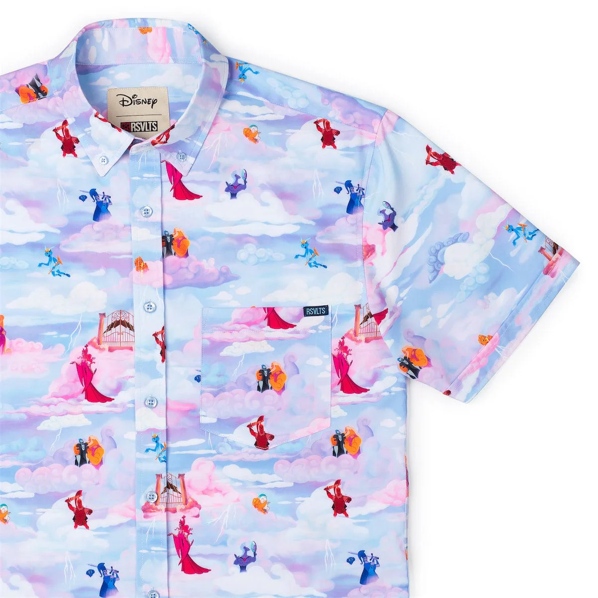 Disney’s Hercules "Pantheon Party" – KUNUFLEX Short Sleeve Shirt - Image 2