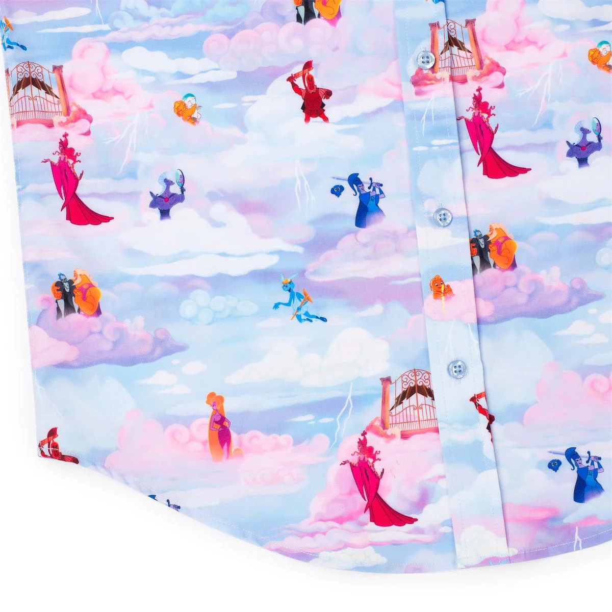 Disney’s Hercules "Pantheon Party" – KUNUFLEX Short Sleeve Shirt - Image 8