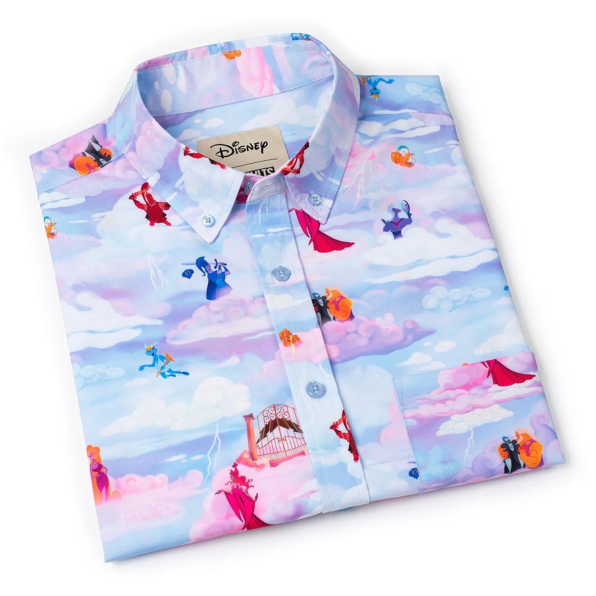 Disney’s Hercules "Pantheon Party" – KUNUFLEX Short Sleeve Shirt - Image 9