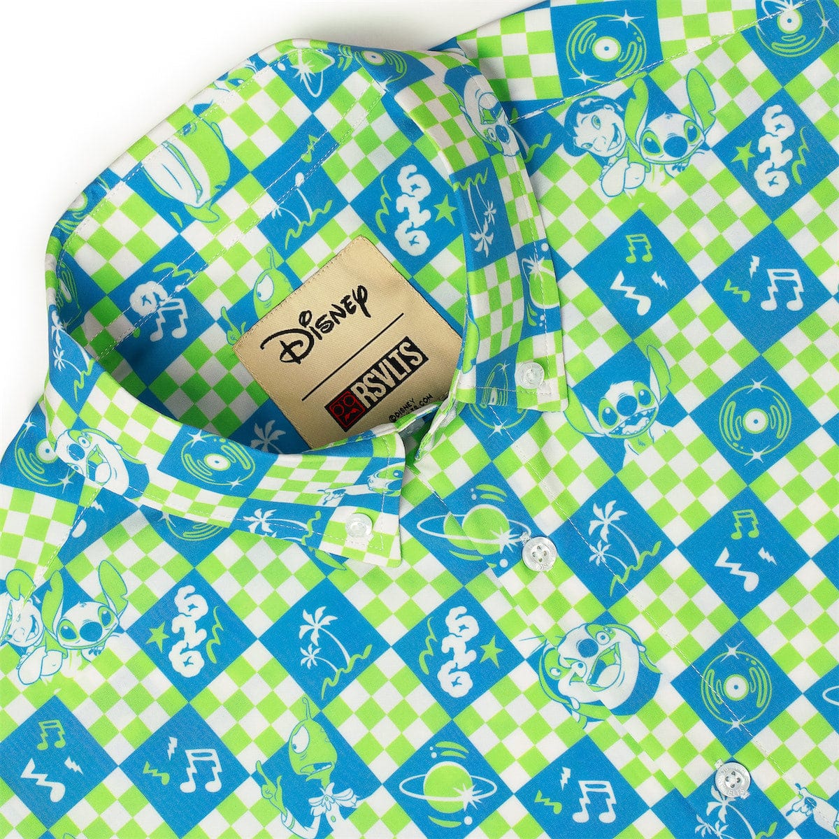 Disney's Lilo & Stitch "Galactic Groovin'" – KUNUFLEX Short Sleeve Shirt - Image 6