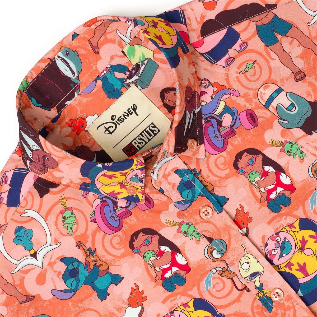 Disney's Lilo & Stitch "Ohana Means Family" – KUNUFLEX Short Sleeve Shirt  - Image 6