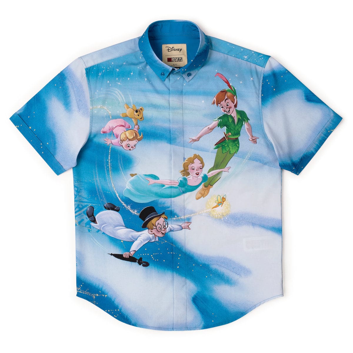 Disney's Peter Pan "Faith, Trust & Pixie Dust" – KUNUFLEX Short Sleeve Shirt