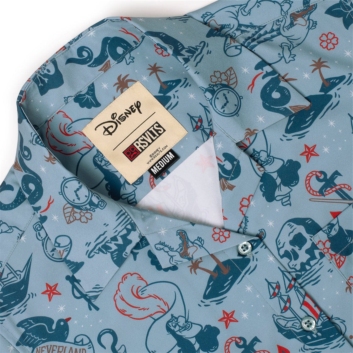 Disney's Peter Pan "Hook’d It" – Women's KUNUFLEX Short Sleeve Shirt - Image 6