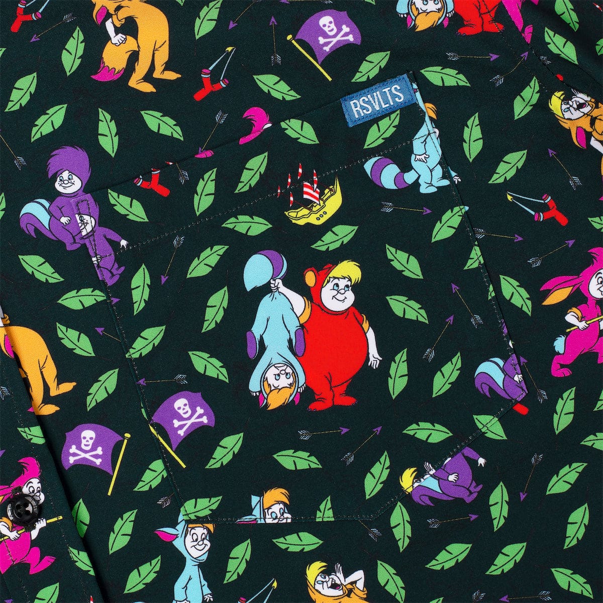 Disney's Peter Pan "Never Grow Up" – KUNUFLEX Short Sleeve Shirt - Image 3