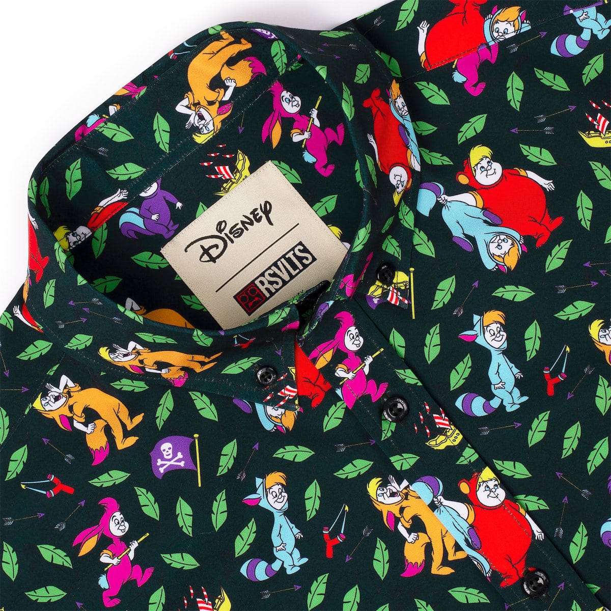 Disney's Peter Pan "Never Grow Up" – KUNUFLEX Short Sleeve Shirt - Image 6