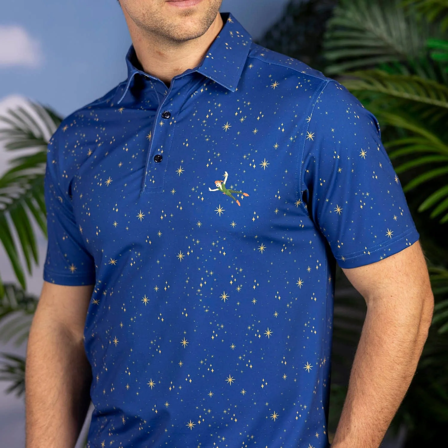 Disney's Peter Pan "Second Star to the Right" – All-Day Polo - Image 4