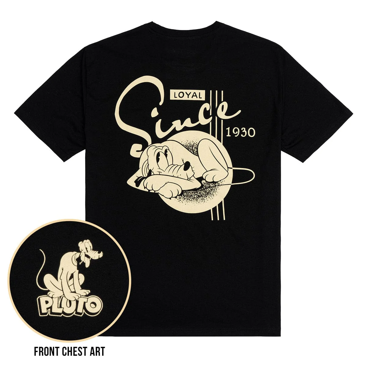Disney's Pluto 95th "Loyal Since 1930" – Crewneck Tee