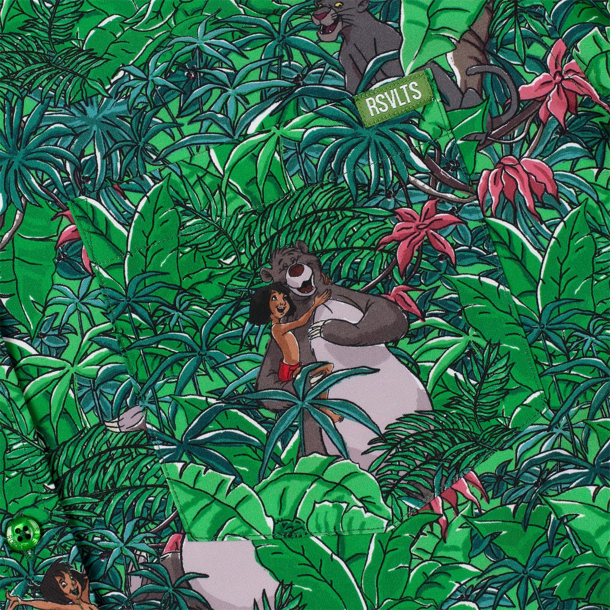 Disney's The Jungle Book "Baloo and the Crew" – KUNUFLEX Short Sleeve Shirt - Image 3