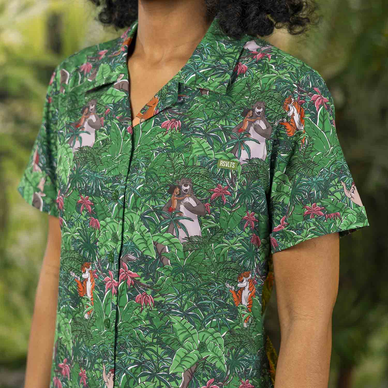 Disney's The Jungle Book "Baloo and the Crew" – Women's KUNUFLEX Short Sleeve Shirt - Image 3