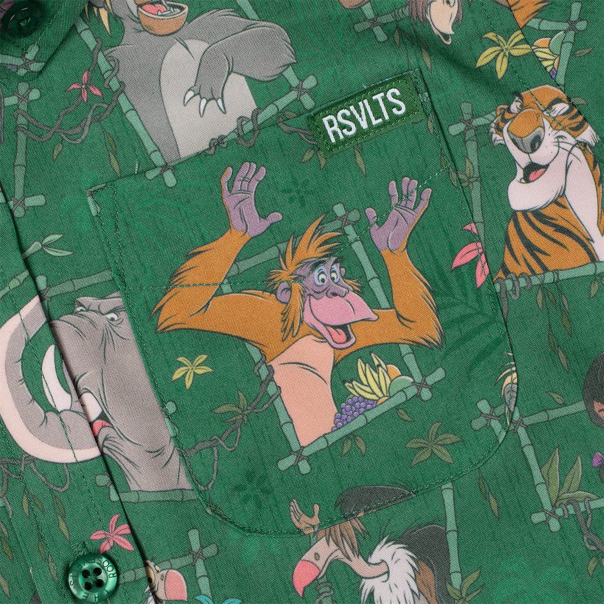 Disney's The Jungle Book "Vine Vibin'" – Preschooler KUNUFLEX Short Sleeve Shirt - Image 2