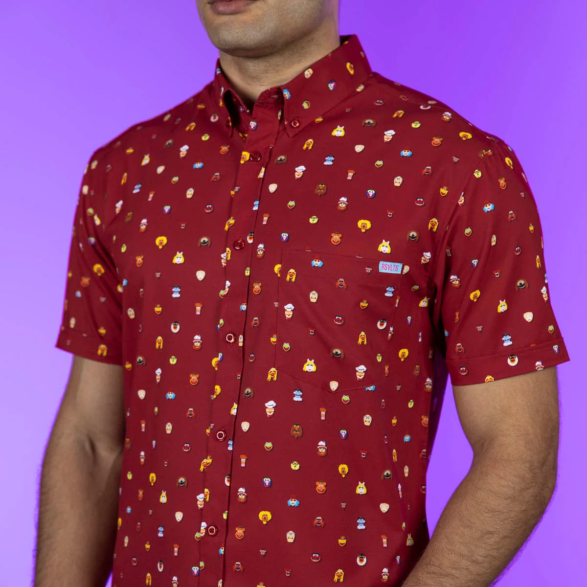 Disney's The Muppets "Lil Muppets" – KUNUFLEX Short Sleeve Shirt - Image 3