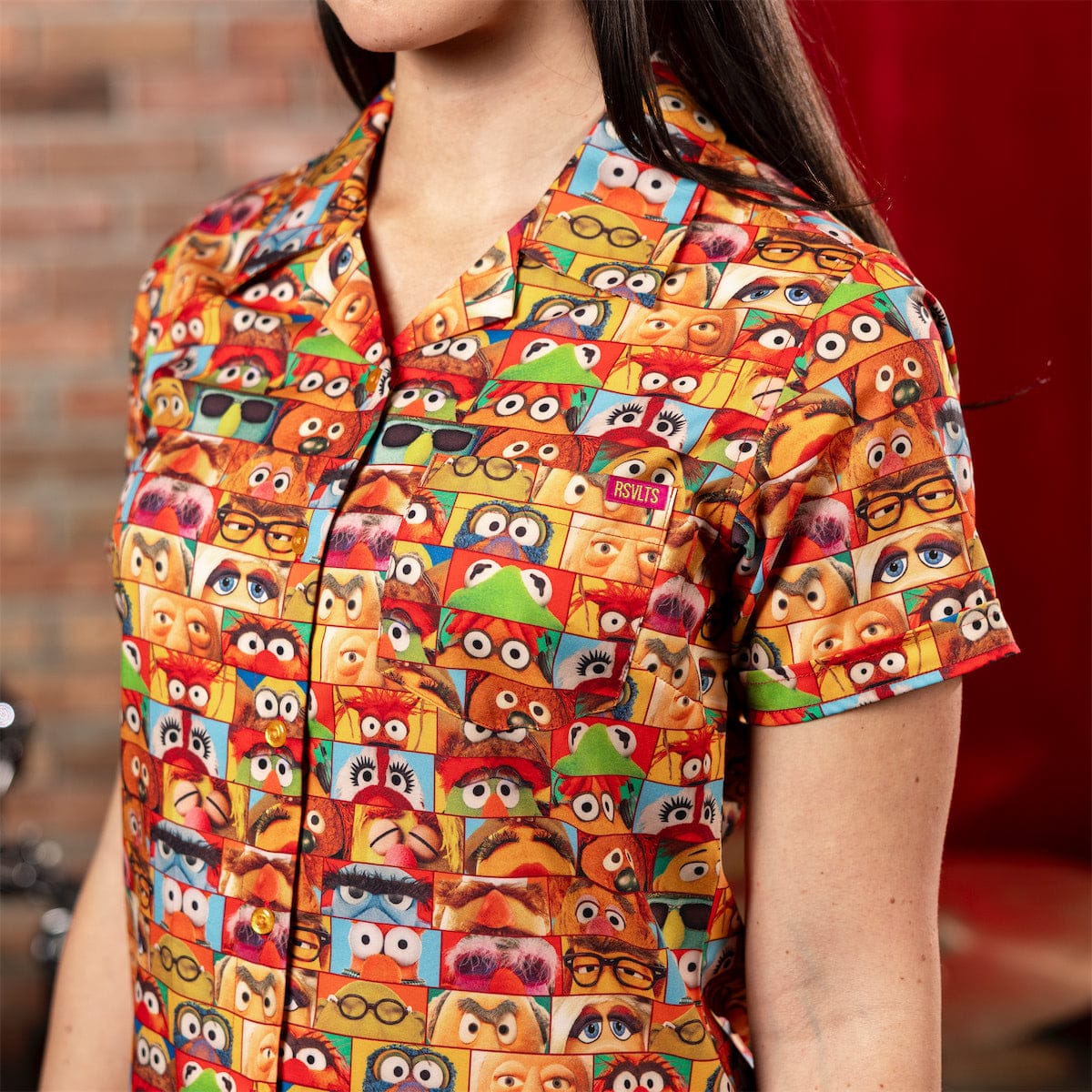 Disney's The Muppets "Muppet Vision" – Women's KUNUFLEX Short Sleeve Shirt - Image 3
