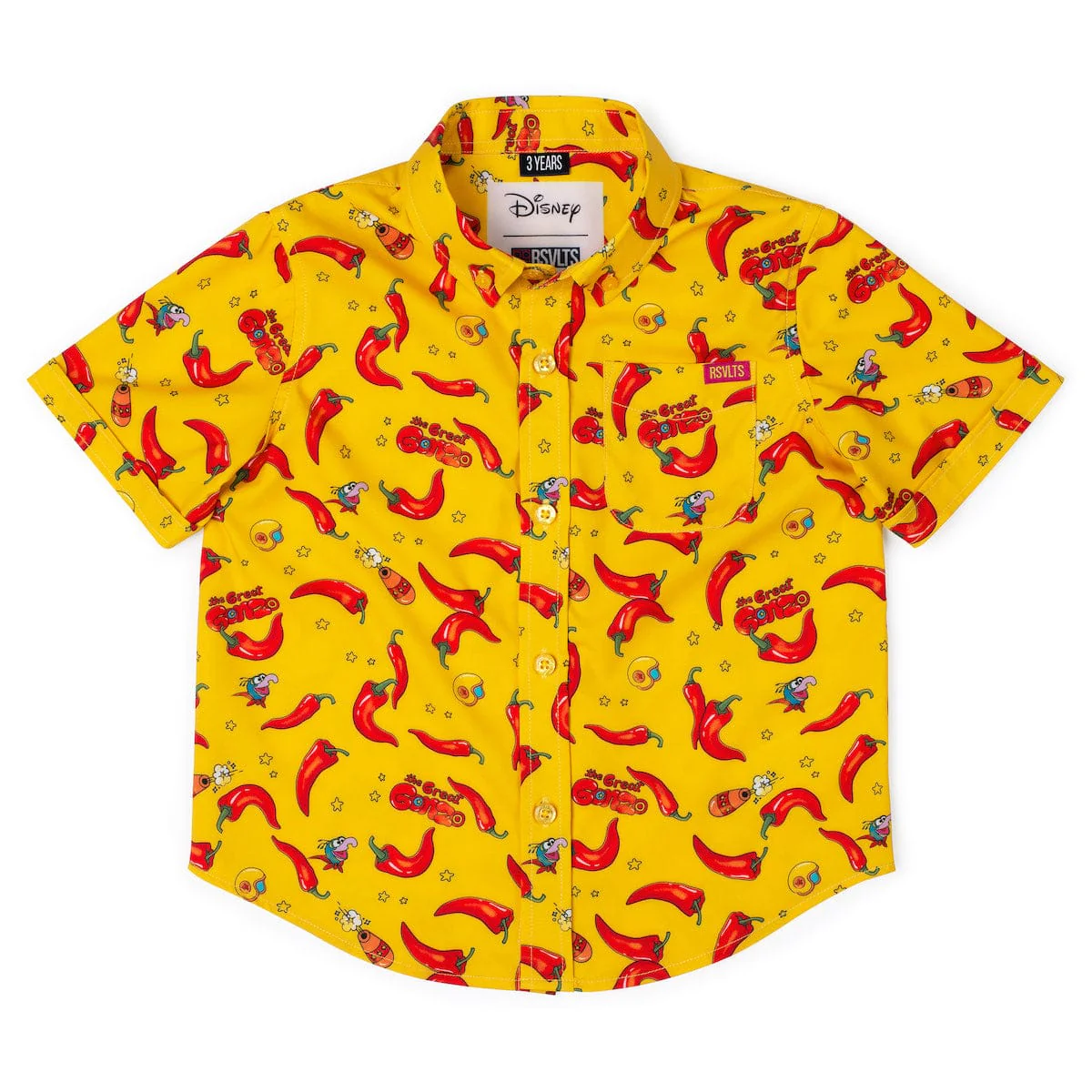 Disney's The Muppets "The Great Gonzo" – Preschooler KUNUFLEX Short Sleeve Shirt