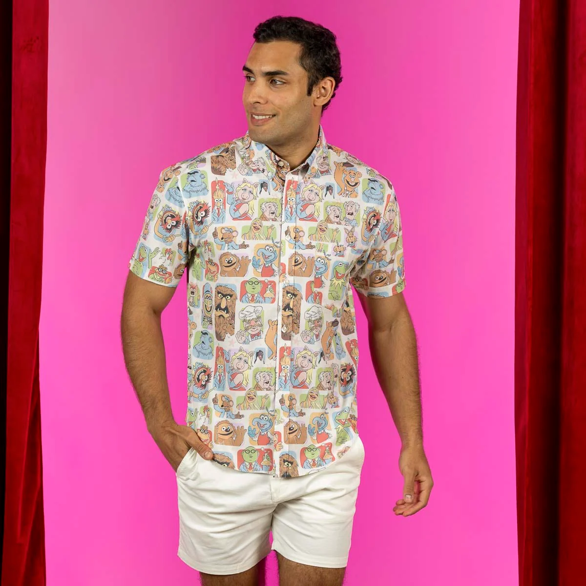 Disney's The Muppets "Time to Meet the Muppets" – KUNUFLEX Short Sleeve Shirt - Image 2