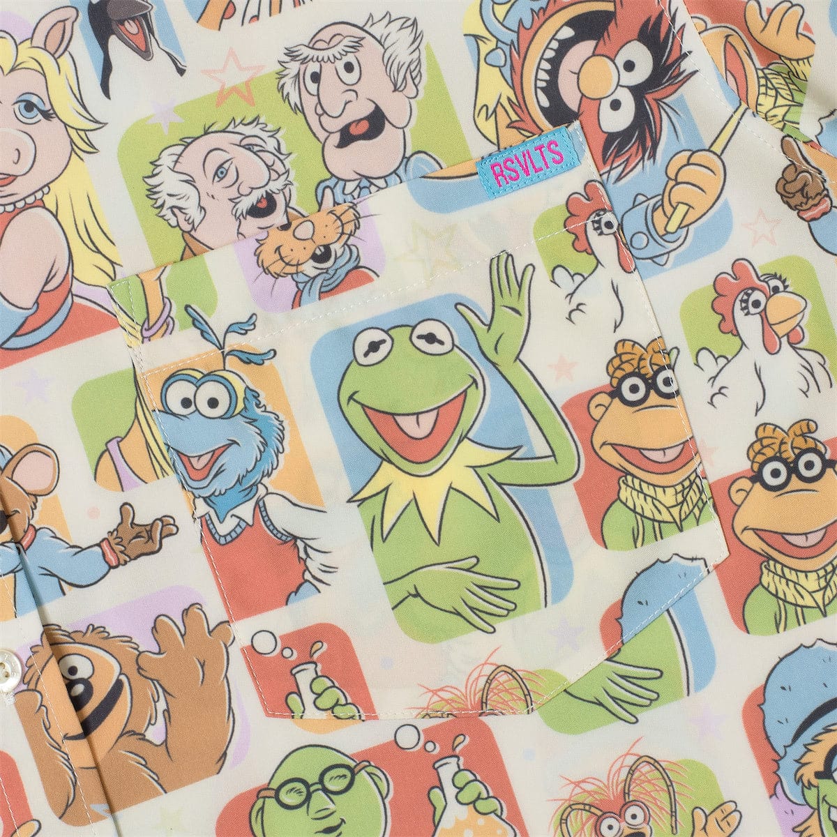 Disney's The Muppets "Time to Meet the Muppets" – KUNUFLEX Short Sleeve Shirt - Image 5