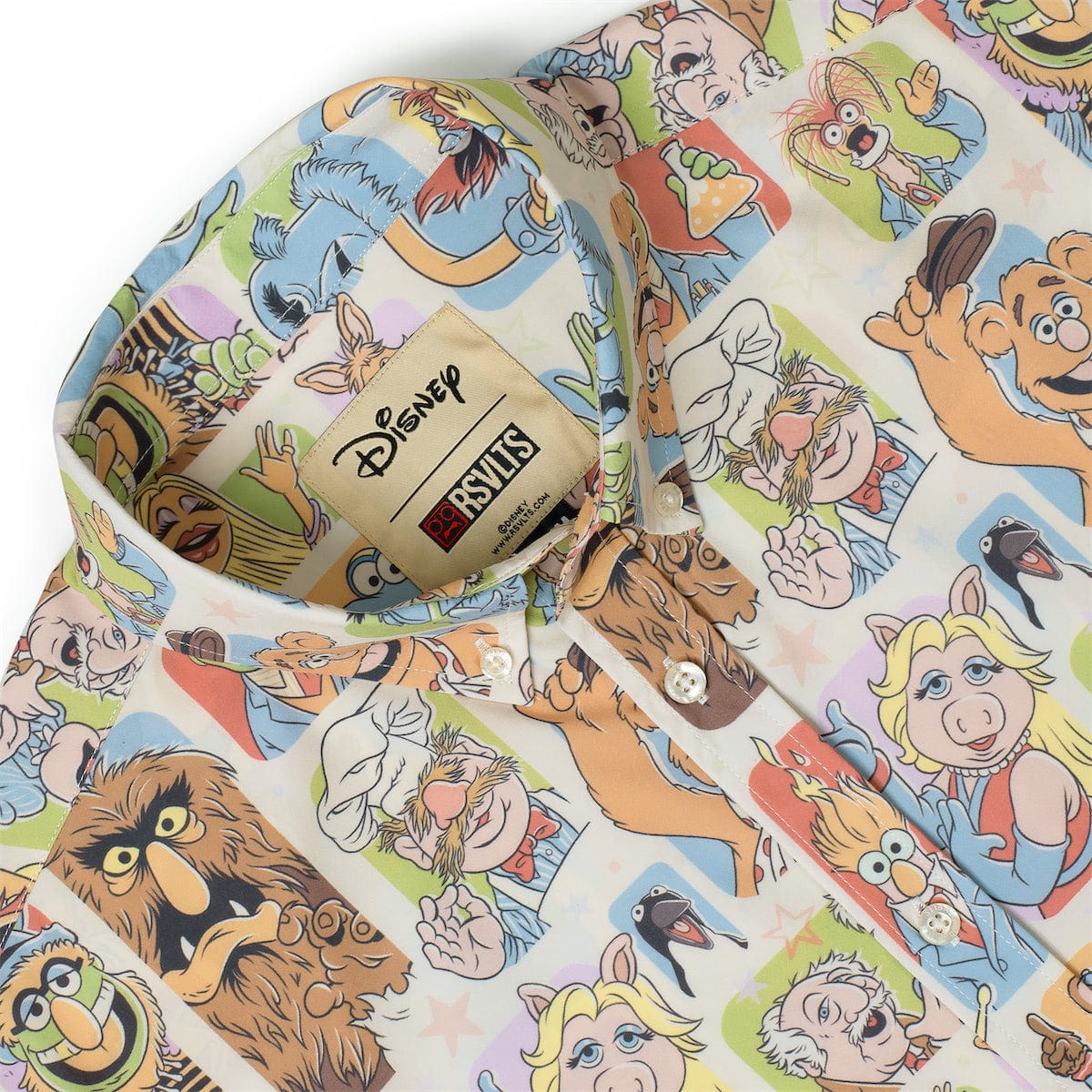 Disney's The Muppets "Time to Meet the Muppets" – KUNUFLEX Short Sleeve Shirt - Image 7