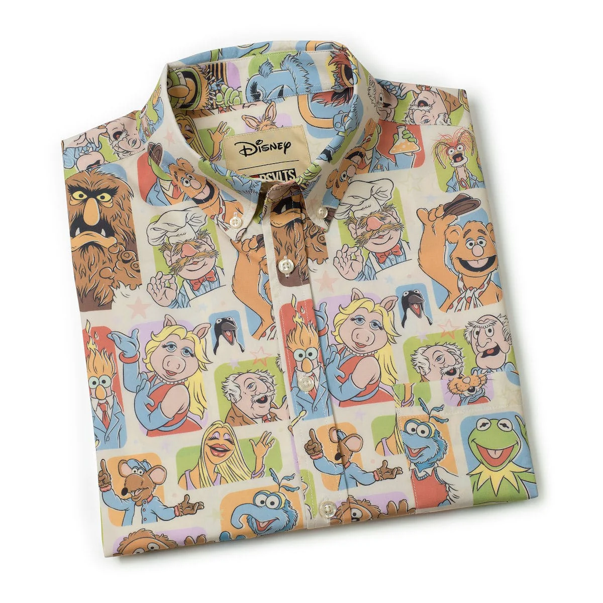 Disney's The Muppets "Time to Meet the Muppets" – KUNUFLEX Short Sleeve Shirt - Image 8