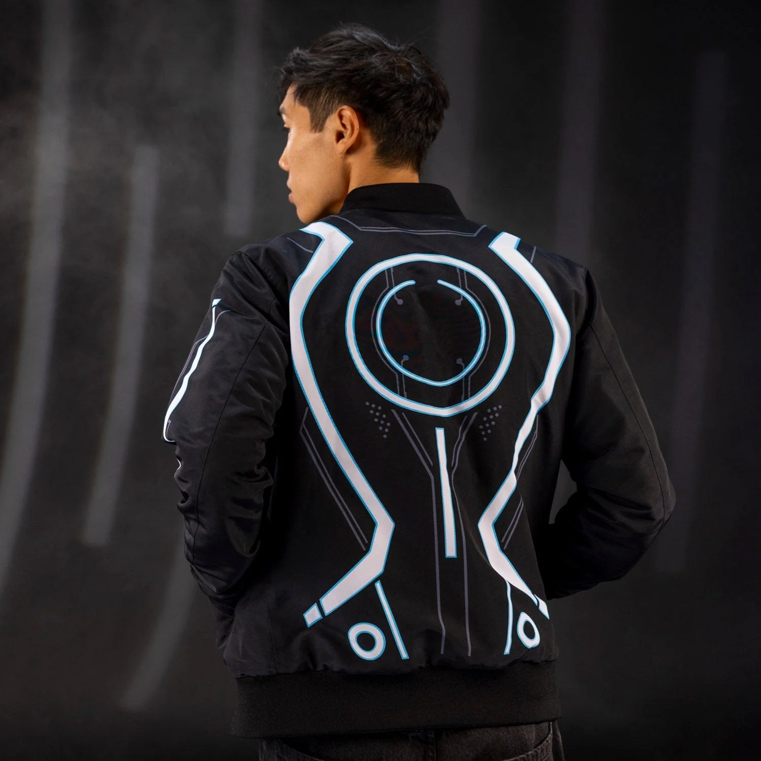 Disney's Tron Legacy "Light Suit" – Reversible Bomber Jacket - Image 2