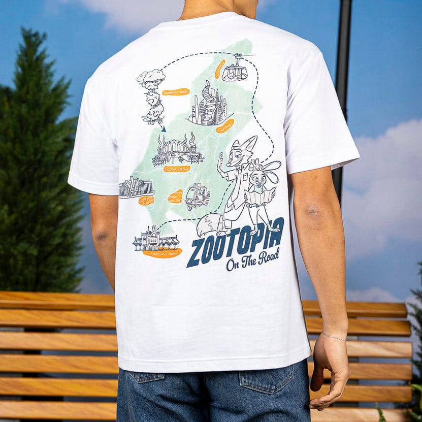 Disney's Zootopia "Visit Zootopia" – Vintage Crewneck Tee - Image 5