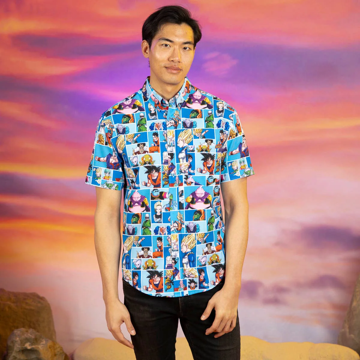Dragon Ball Z "Dragon Ball A-Z" – KUNUFLEX Short Sleeve Shirt - Image 2