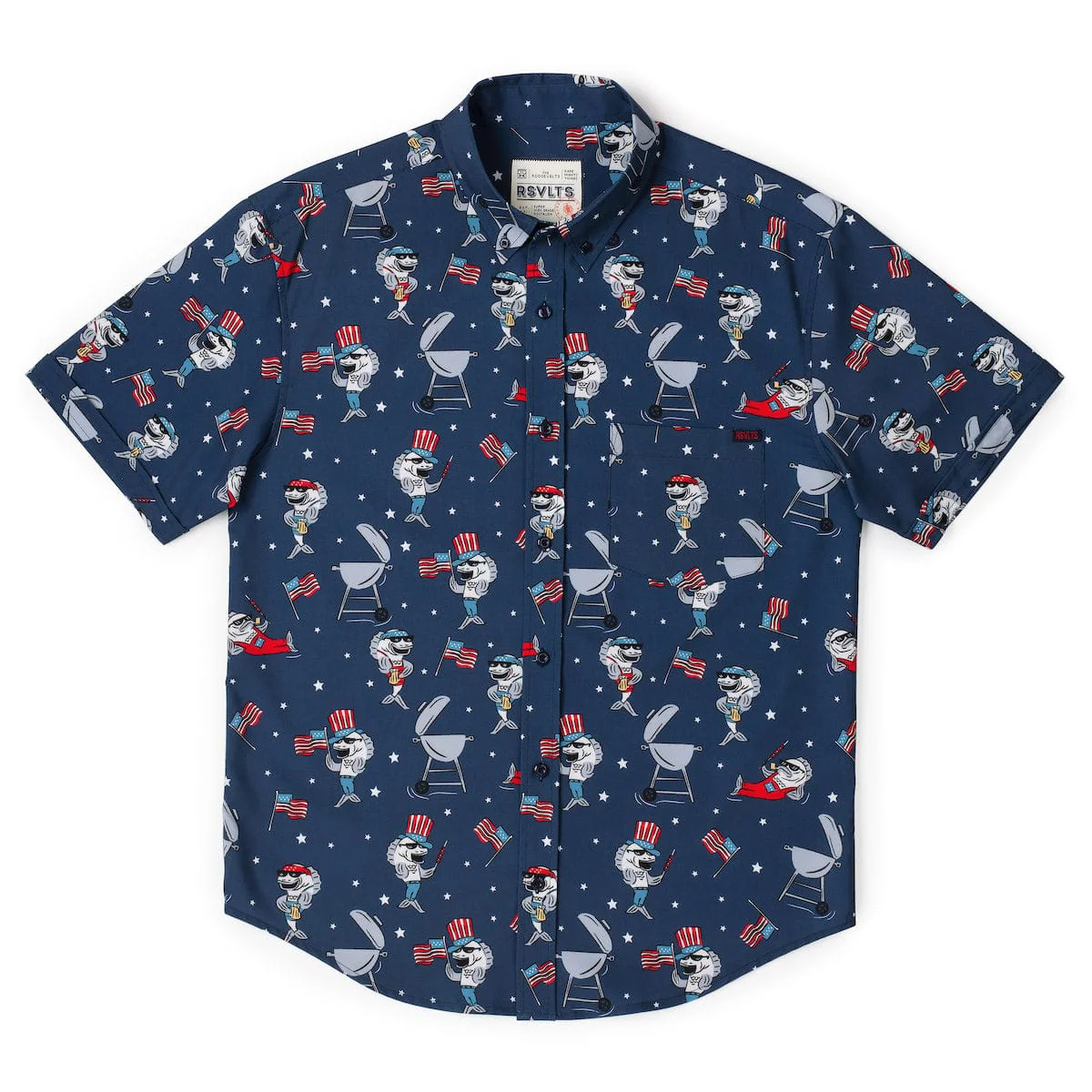 Fins & Freedom – KUNUFLEX Short Sleeve Shirt - Image 4